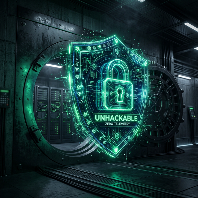 Cybersecurity Server Vault Shield